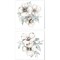 Moonlit Florals by Lanie Loreth 14" x 14" Canvas Wall Art (Set of 2)
